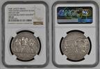 Germany Deutschland Karl Goetz Medaille Silvermedal Silbermedaille Erste Deutsche Eisenbahn Nürnberg Fürth 1835 -