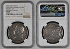 Deutschland Weimarer Republik Germany Goetz Silvermedal Silbermedaille Zeppelin Weltflug 1929 Lakehurst Los Angeles Tokio Freidrichshafen NGC TOP POP -