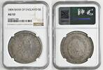 England Great Britain Bank 5 Shillings 1 Dollar George III. Georg Bank of England Overstrike Überprägung -