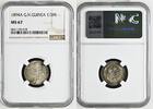 German New Guinea Deutsch Neuguinea 1/2 Mark 1894 A Paradiesvogel Finest known to NGC Top POP NGC MS
