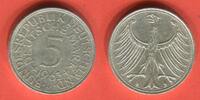 Deutschland, BRD 5 Mark Kursmünze Silberadler - Prägestätte München -