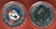Niue 1 Dollar Farbmünze 50th Anniversary of H.C. Sibir Novosibirsk - Hockey Club Silbir - -