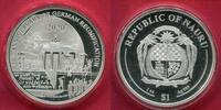 Nauru 1 Dollar Silber Unze 30 Jahre Deutsche Einheit German Reunification -