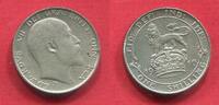 England Great Britain Großbritannien schilling Shilling Silber Edward VII. 1901 - 1910 -