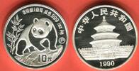 China Volksrepublik PRC 10 Yuan 1 Unze Silber Panda -