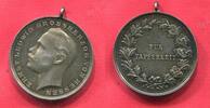 Hessen Kaiserreich Silberne Verdienstmedaille Tragbar Hessen-Darmstadt Für Tapferkeit -