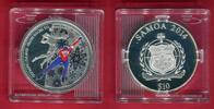 Samoa 10 Dollars Silbermünze coloriert Von Sotschi nach Rio -