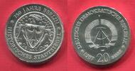 Deutsche Demokratische Republik DDR 20 Mark Gedenkmünze 750 Jahre Feier Berlin Stadtsiegel Old City Seal -