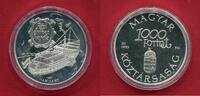 Ungarn 1000 Forint Silber 1995 Geschichte der Seefahrt - Habléany (31,88 g Silber) Polierte Platte i