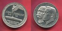 Deutschland Weimarer Republik Silbermedaille Zeppelin LZ 127 Indienststellung 20. September 1928 vz-