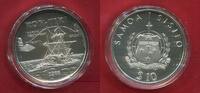 Samoa 10 Tala (Dollars) Silber Unze Ounce Kon Tiki -