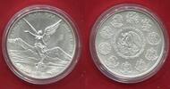 Mexico 2 Unzen Silber 2024 Libertad 2 Onzas Pura Plata Stempelglanz mit Kapsel