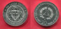Deutsche Demokratische Republik DDR 20 Mark Gedenkmünze 750 Jahre Feier Berlin Stadtsiegel Old City Seal -