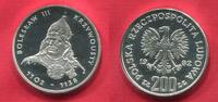 Polen Poland 200 Zloty Silber 1982 Polish Rulers Kings Könige Series - Bolesław III Krzywousty Polierte Platte