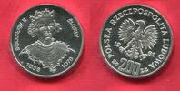 Polen Poland 200 Zloty Silber 1981 Polish Rulers Kings Könige Series - Bolesław II Śmiały Polierte Platte