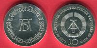 Deutsche Demokratische Republik DDR 10 Mark Silber 500. Geburtstag Albrecht Dürer (1471 bis 1528) -