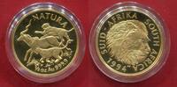 Südafrika South Africa Natur 1/2 Unze Ounce Gold 1994 Monarchs of Africa Series Big Five Löwe Lion P
