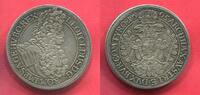 RDR Österreich Haus Habsburg Taler Thaler Silber 1695 Leopold I. gutes sehr schön