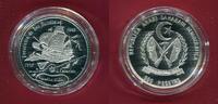 Western Sahara Westsahara 500 Pesetas Silber 1992 Meeting of Two Worlds (5th Centennial of the Discovery of America Ship) Polierte Platte in Kaps...