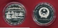 Vietnam 100 Dong Silber Rudern - Olympische Spiele 1992 Barcelona -
