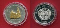 Nauru 10 Dollar Silber Stephansdom - Skulpturmünze (1 oz, teilvergoldet) -