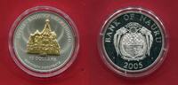 Nauru 10 Dollar Silber Basilius-Kathedrale Moskau - Skulpturmünze (1 oz, teilvergoldet) -