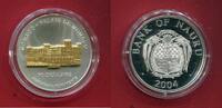 Nauru 10 Dollar Silber Palais de Monaco - Skulpturmünze (1 oz, teilvergoldet) -