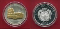 Nauru 10 Dollar Silber Kolosseum Rom - Skulpturmünze (1 oz, teilvergoldet) -