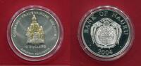 Nauru 10 Dollar Silber Frauenkirche Dresden - Skulpturmünze (1 oz, teilvergoldet) -