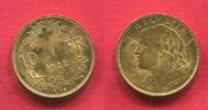Schweiz, Switzerland 10 Franken  Gold 1922 Vreneli Typ prfr f. stgl.
