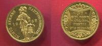 Hamburg Dukat Ducat 1868 Freie und Hansestadt Free Hanseatic City vz-prfr.mit Einer Box und einem Ze