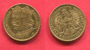 Polen, Poland 20 Zloty Gold ZŁOTYCH 1925 König Boleslaw I. Selten Boleslaus I the Brave f. Prägefris