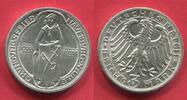 Weimarer Republik Deutschland 3 Mark Silber 1928 A 900 Jahre Naumburg an der Saale Prägefrisch Matt