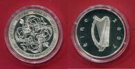 Irland 10 Euro Silber 2007 Keltische Kultur Polierte Platte in Kapsel
