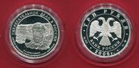 Russland 3 Rubel Silber 165 Jahre Sparkasse Sankt Petersburg (1 oz) -