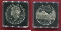 USA 1 Dollar Silber 250. Geburtstag Thomas Jefferson (1743-1993) -