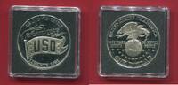 USA 1 Dollar Silber United Service Organizations (USO) -