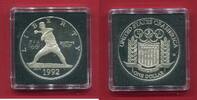 USA 1 Dollar Silber XXV. Olympische Sommerspiele Barcelona -