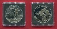 USA 1 Dollar Silber 38 Jahre Ende des Koreakriegs -
