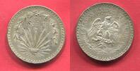 Mexico 1 Peso Silber Erhaltung Feine Patina -