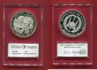 Dschibuti 200 Francs Silber 90. Geburtstag Dian Fossey -