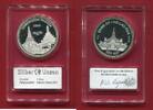 Laos 500 Kip Silber Shwedagon-Pagode (1 oz) -