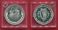 Irland 10 Euro Silber 2004 EU-Erweiterung Polierte Platte in Kapsel