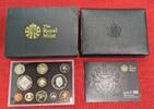 Großbritannien, England, United Kingdom Proof Coin Collection 2008 1 Penny - 5 Pounds Kursmünzensatz