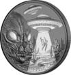 1 Dollar ALIEN ABDUCTION 1 Oz Silver Coin 1$ Niue 2025 PP