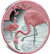2 Dollars FLAMINGO 1 Oz Silver Coin 1$ Niue 2025 PP
