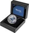 1 Dollar WINTER Seasons Wolf 1 Oz Silver Coin 1$ Niue 2025 PP