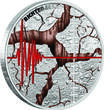 1 Dollar RICHTER SCALE 90th Anniversary 1 Oz Silver Coin 1$ Niue 2025 PP