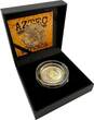 2 Dollars AZTEC EMPEROR CUAUHTÉMOC Gilded 1 Oz Silver Coin 2$ Niue 2025 BU - Brilliant Uncirculated
