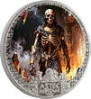 5 Dollars MICTLANTECUTLI Aztec Heritage 1/2 Oz Silver Coin 5$ Liberia 2026 PP